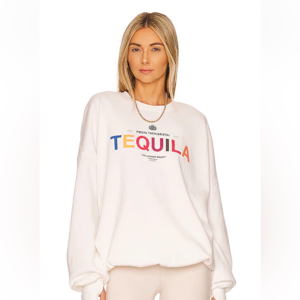 The Laundry Room Tequila Siesta Jumper in White - Size S